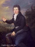 Beethoven em 1804, retratado de Joseph Maehler